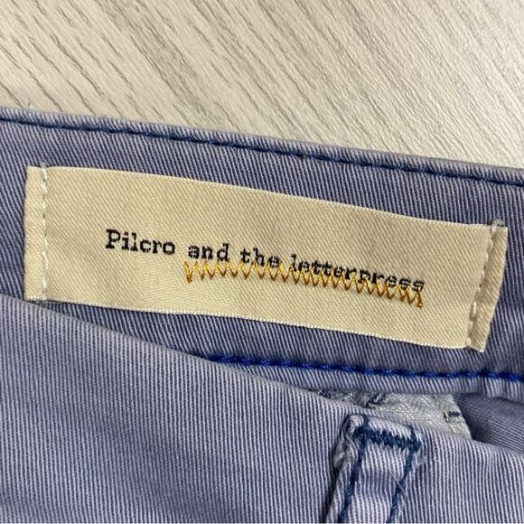 Anthroplogie | Pilcro & The Letterpress | Light Blue Hyphen Style Pants Size 26 - Picture 8 of 10